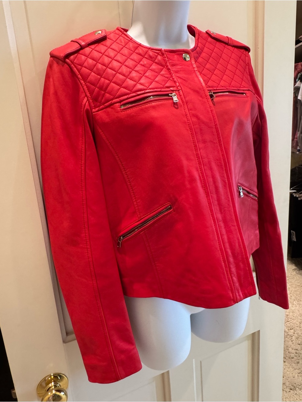 NWT* $798 Generation Love Michelle Moto Jacket *DEFECT* - Picture 2 of 15